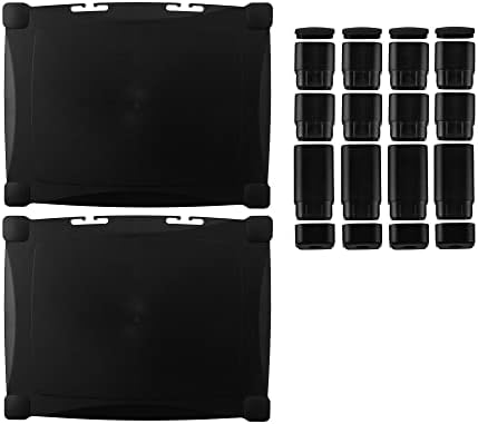 Kantek Two-Level Monitor Stand, 17" X 13.25" X 3.5" To 7", Black, Supports 50 Lbs - Image 4