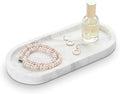 Oval Bathroom Vanity Tray，Large Natural Stone Tray by HAMAKAWA