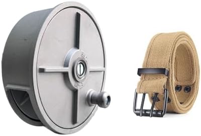 Tie Wire Reel With Tan Canvas Belt, Construction Ironworker Tool by olamochi
