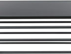 Ribbon Organizer Rack, Double-Sided 16 Tier Ribbon Storage Holder, Floral Wrapping Paper Spool Stand Racks for Craft Room, Scarf Tie Belt Towel Display Shelf Sewing Station Cart, Black, 31.5in Wide - Image 5