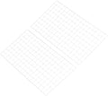 PATIKIL 37"x18" Wire Grid Panel, 2 Pack Board Photo Pictures Memo Display Grid Panels Hanging Organizer Wall Decorative Panel for Home Office Wedding, White by PATIKIL