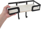 Ironing Board Holder Black with Removable Hook, Wall Mounted - Image 4
