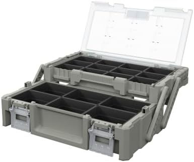 18" Camp & Trail Gear Organizer, Heavy-Duty Cantilever Storage Box by Unknown