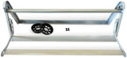 30" Wide Paper Roll Dispenser with Serrated Cutter, Desktop Paper Holder by MetCrafted