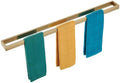 KOKOSIRI Bathroom Towel Bars 32-Inch Bath Towel Hanger Holder Kitchen Rack Champagne Bronze Stainless Steel Wall Mount, 1 Pack B4008CPG-L32 by KOKOSIRI