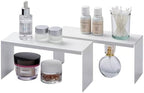 YAMAZAKI Home Tower Medicine Cabinet Vanity Storage Racks – Set of 2, Bathroom Mirror Organizer Risers - Steel - by Unknown