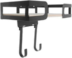Ironing Board Hanger with Removable Hook Wall Mount for Home Storage by RUNROTOO