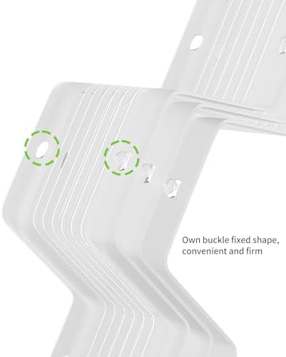 Honeycomb Separator Adjustable Drawer Organizer Divider for Underwear Belt-Scarf Socks Organizer (White(4pcs)) - Image 6