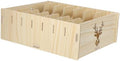 Desktop Storage Organizer Wood File Shelf for Office and Home by NUOBESTY