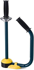 WOD Industrial Strength Stretch Film Dispenser with Adjustable Handle - Fits 12", 15", and 18" Widths, Compatible with 1.5", 2", and 3" Cores, Heavy Duty Aluminum Base for Pallet Wrapping (6 Pack) by WODTape
