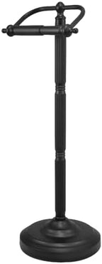 Kingston CC2100 Freestanding Toilet Paper Holder, Matte Black by Kingston