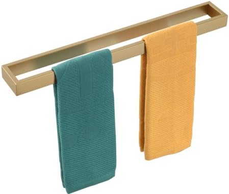 KOKOSIRI Towel Bar for Bathroom Wall Mount Bath Towel Holder 24-Inch Kitchen Rack Champagne Bronze Stainless Steel, 1 Pack B4008CPG-L24 by KOKOSIRI