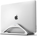 HumanCentric Vertical Laptop Stand for Desks in Silver Color, Adjustable by HumanCentric