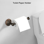 Classic Bathroom Hardware Accessories Set 4 Piece Oil Rubbed Bronze - Image 3