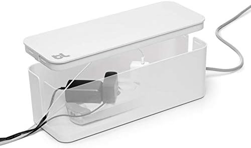 Bluelounge CableBox Cable and Cord Management System - (White) - Pack of 2 - Image 2