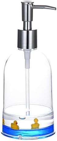 Locco Decor 5 Piece Acrylic Liquid 3D Floating Motion Bathroom Vanity Accessory Set Duck - Image 2