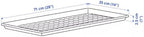 Indoor Outdoor Shoe Tray, 28 x 14 inches, Gray, Using a Shoe mat Protects Your Floor from Dirt and Gravel - Image 4