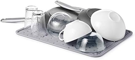 OXO Good Grips 13265200MLNYK Silicone Draining Mat Grey - Image 4
