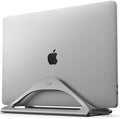 HumanCentric Vertical Laptop Stand for Desks Space Grey, MacBook Adjustable by HumanCentric