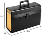 Pendaflex Portafile Expanding Organizer, 15 1/8"x 10 5/8", Black (01156) - Image 3