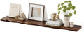 Organic Wavy Edge Floating Shelves,Hidden Brackets,1 Pack 48 in by Unknown