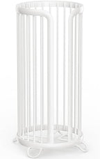 Bunoxea Toilet Paper Holder Stand, Freestanding Toilet Tissue Organizer, Minimalistic Storage Solution, Reserve Mega Rolls,Modern -2PACK White - Image 6