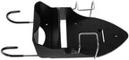 Black Ironing Board Rack Plastic Organizer Wall Mounted with Hooks by NIYANGLE