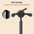 YUMORE 5.28lbs Heavy Duty Toilet Paper Holder Stand Heavy Weighted Base - Image 6
