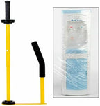 YIYIBYUS Stretch Film Dispensers - Pallet Stretch Film Packing Machine Shrink Wrap Dispenser Holder, Adjustable Wrap Dispenser, Hand Stretch Wrapping Tool For 18-20 Inch - Image 2