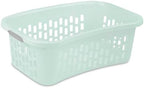 Sterilite HipHold Laundry Basket, Plastic Rectangle Clothes Hamper, 18 Pack by Sterilite
