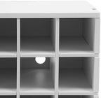 2 Pcs Paint Organizer, Wall-mountable Craft Paints Storage Rack, PVC Board,12.99X3.54X12.99 in,for DIY Crafters Spray Painters Studios, Galleries (White) - Image 7