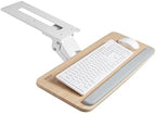 VIVO Light Wood Under Desk 25 x 10 inch Keyboard Tray, MOUNT-KB03C by VIVO