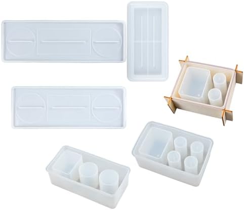 Toothbrush Holder Epoxy Resin Silicone Molds Set 6-Count - Image 4