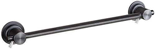 JiePai 24 inch Suction Cup Towel Bar,Towel Racks for Bath,Oil Rubbed Bronze by JiePai