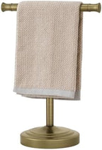 RUMOSE Antique Brass Hand Towel Holder Stand Countertop Towel Rack by RUMOSE
