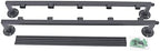 5 Tier Scarf Rack Wall Mounted Retail Display Ribbon Rack Organizer Holder Tie Rack Towel Rack Pants Belt Rack for Home Clothing Retail Store - Image 7