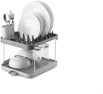 Joseph Joseph Duo 2-Tier Dish Rack - Grey by Unknown