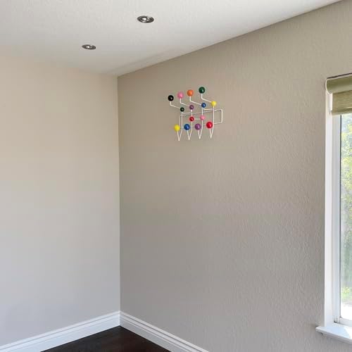 Mod Made Mid Century Modern Bubble Wall Mounted Coat Rack, Multi Color - Image 7