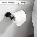 BGL Bathroom Hardware Set Black Bathroom Accessory Set Towel Bar 8 Pieces (Pack of 2) - Image 4