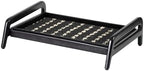 Anji Mountain Heavy Duty Waterproof Wooden Shoe Storage Mat Organizer/Boot Storage Tray Multi Use for Entryway with Coir, Gray and Ivory Insert, 1 Tier, Fits 2 Pair (26.5" Wide) by AnjiMountain