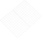 PATIKIL 24"x16" Wire Grid Panel, 2 Pack Board Photo Pictures Memo Display Grid Panels Hanging Organizer Wall Decorative Panel for Home Office Wedding, White by PATIKIL