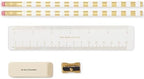 kate spade new york Pen and Pencil Case with Office Supplies, Zip Pouch Includes 2 Pencils, Sharpener, Eraser, and Ruler, Paint by Numbers - Image 2
