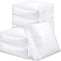 Shappy 6 Packs Clear Plastic Storage Bags with Zipper, 24 x 20 x 11 Inch by Shappy