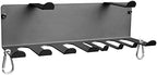 Resistance Bands Rack Wall Mount Home Gym Equipment Storage Rack for Resistance Bands, Jump Ropes, Yoga Mat, Foam Roller, Chains, 16.5", Black by Lovind