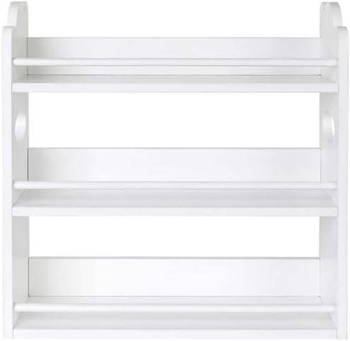 3-Tier Bamboo Spice Rack, Wall Mount & Countertop Spice Organizer - Image 2