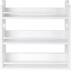 3-Tier Bamboo Spice Rack, Wall Mount & Countertop Spice Organizer - Image 2
