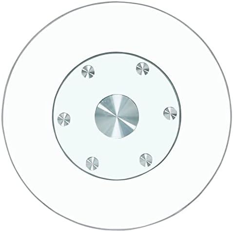 30 Inch Glass Lazy Susan Turntable for Dining Table by Jalidun