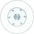 30 Inch Glass Lazy Susan Turntable for Dining Table by Jalidun