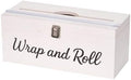 Plastic Wrap Dispenser with Cutter– Fits 12" 3000ft Costco Wrap, Foil, Cling, Wax Paper for Kitchen, Restaurant by GoFika