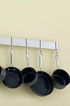 Cuisinart Chef's Classic 33-Inch Bar-Style Wall-Mount Pot Rack, Matte Black - Image 3